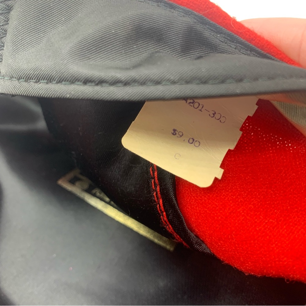 Vintage Pendleton Red Wool Newsboy Cap M Made in USA - Picture 6 of 10